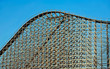 Large Wooden Roller Coaster