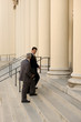 Entering Court