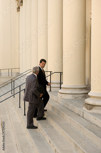 Photo: Entering Court Entering Court