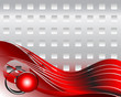 Illustration: abstract background, red abstract background, red