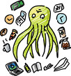 Overworked octopus