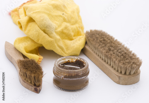 Photo: shoe polish in brown shoe polish in brown