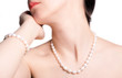 Woman in pearls Woman in pearls