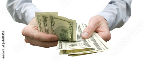 Money in hand