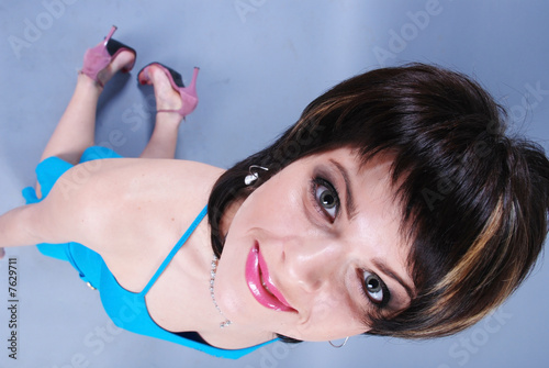 Photo: A funny face of good girl A funny face of good girl