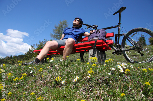 Biken - Erholung in den Bergen