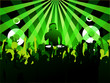 Deejay at disco