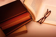 Book and Glasses