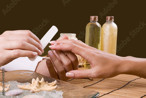 Photo : manicure manicure