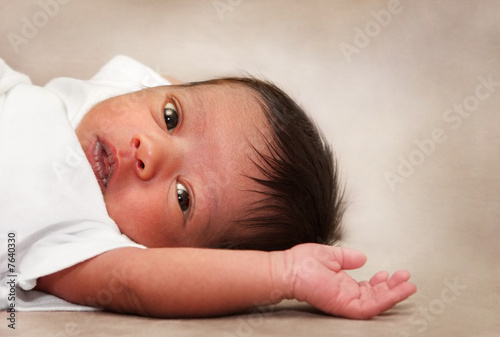 Photo: Multiracial Newborn Baby Multiracial Newborn Baby