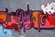 Photographie : Urban graffiti in Amsterdam the Netherlands