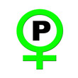 Frauenparkplatz