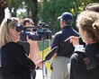 reporter en interview