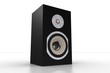 simple black loudspeaker