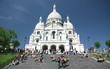 paris, les marches du sacré coeur