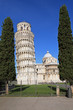 Leaning Tower and Cypress Trees