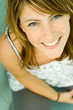 the smiling girl
