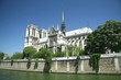 paris, notre dame sur la seine
