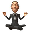 Businessman zen Businessman zen