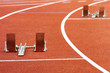 Photo: starting block starting block