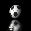 Football. 3D image