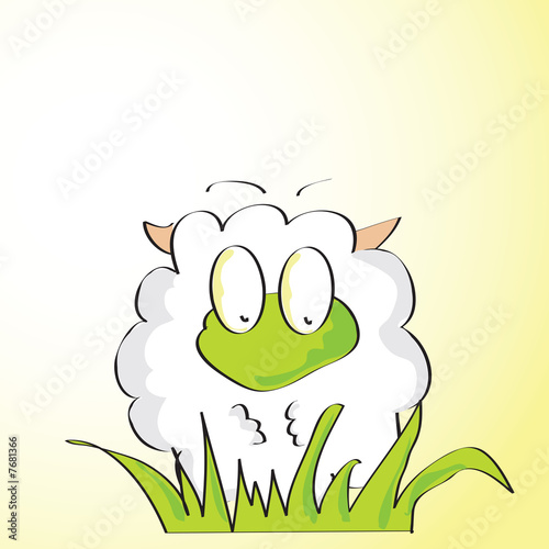 Illustration: The sheep The sheep