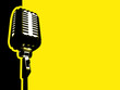 retro microphone