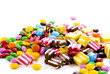 Colorful chocolate candies.
