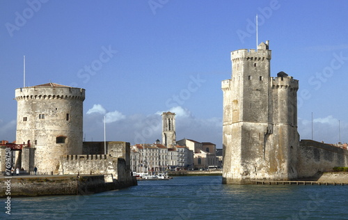 La rochelle, entrée de port