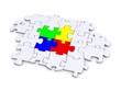 Red Green, Blue, and Yellow Puzzle