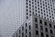 Two modern office buildings in New York City