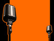 retro microphone