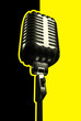 retro microphone