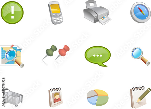 Illustration: web and application icon - varico set 3 web and application icon - varico set 3