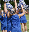Cheerleaders Cheering at Game 1 Cheerleaders Cheering at Game 1