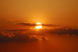 canvas print picture Sunset