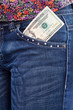 Dollar in Jeans