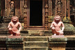 Cambodia Angkor Banteay Srey guardians of the temple Cambodia Angkor Banteay Srey guardians of the temple
