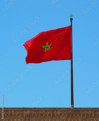 drapeau du Maroc