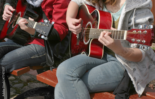 Photo: Guitarist duet Guitarist duet