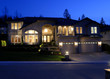 House at night