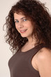 Porträt mit Locken