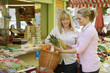 two women on the fruit market