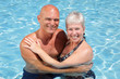 attractive couple enjoying holidays attractive couple enjoying holidays