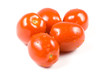 Fresh tomatoes with waterdrops.