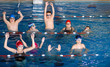 Foto: .childrens having fun in a swimming pool .childrens having fun in a swimming pool