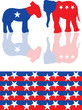 Vector: Vector political icons Vector political icons