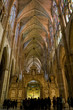 Central nave in Santa Maria de Leon Cathedral. Leon, Spain Central nave in Santa Maria de Leon Cathedral. Leon, Spain