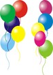 Balloons frame