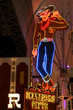 Cowboy Neon Sign in Las Vegas, USA